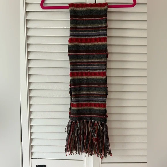 Vintage J.Jill Extra Long Wool Scarf - Picture 1 of 3